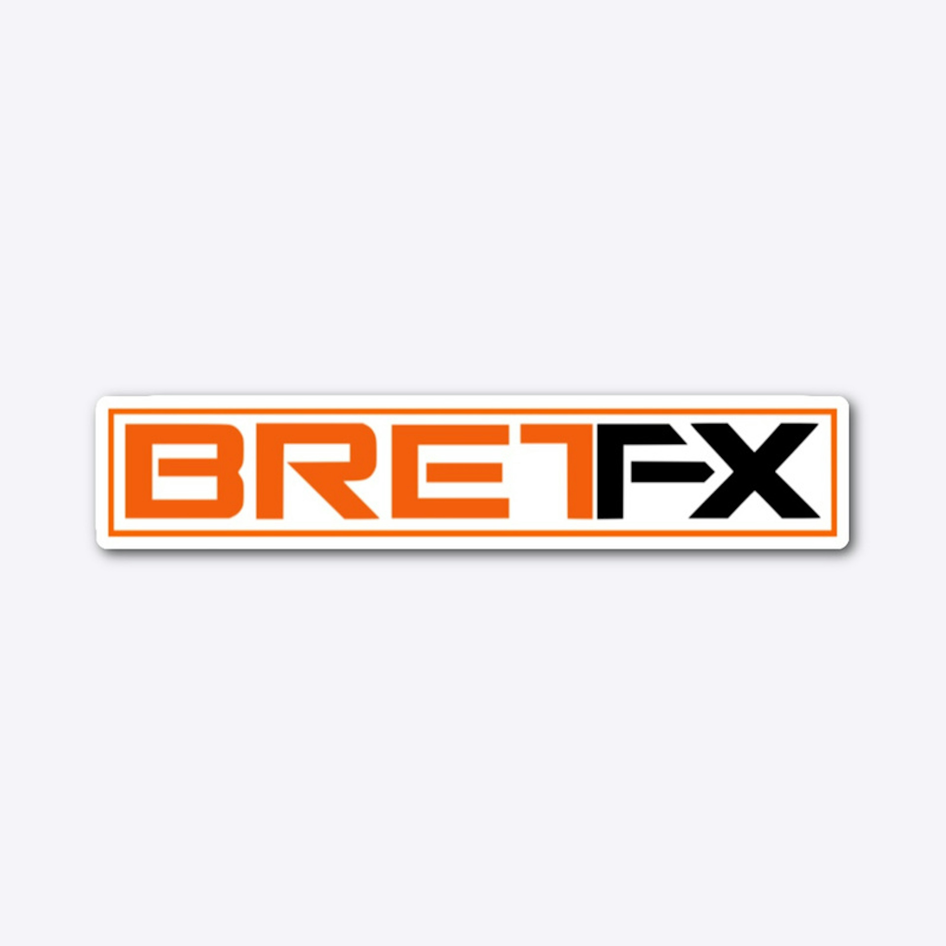 BretFX Logo Sticker